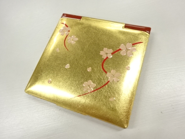 桜模様コンパクトミラー